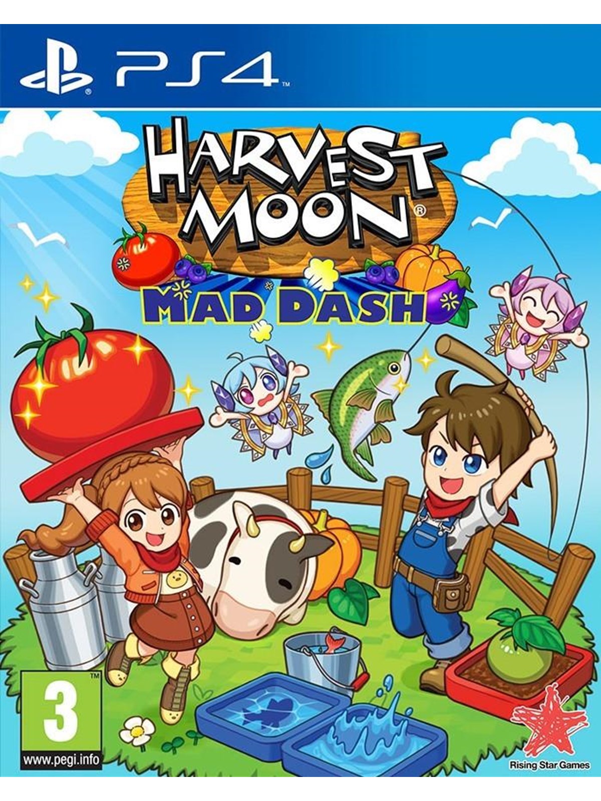 Harvest Moon: Mad Dash - Sony PlayStation 4 - Puzzle - PEGI 3