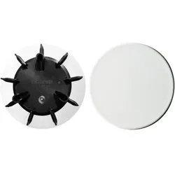Kaldewei Ablaufdeckel 687772592711 emailliert mit Secure Plus, alpinweiß matt