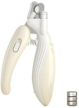 Uplift Essentials """Illumi Clip"" Professional LED Pet Nail Trimmer khaki"