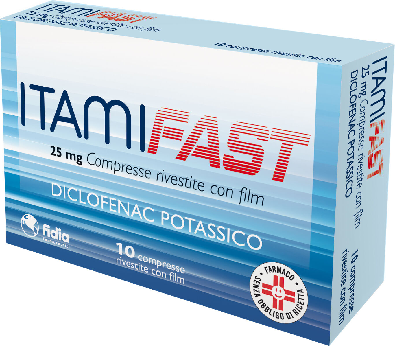 Fidia Farmaceutici Itamifast 10 Compresse Rivestite 25mg