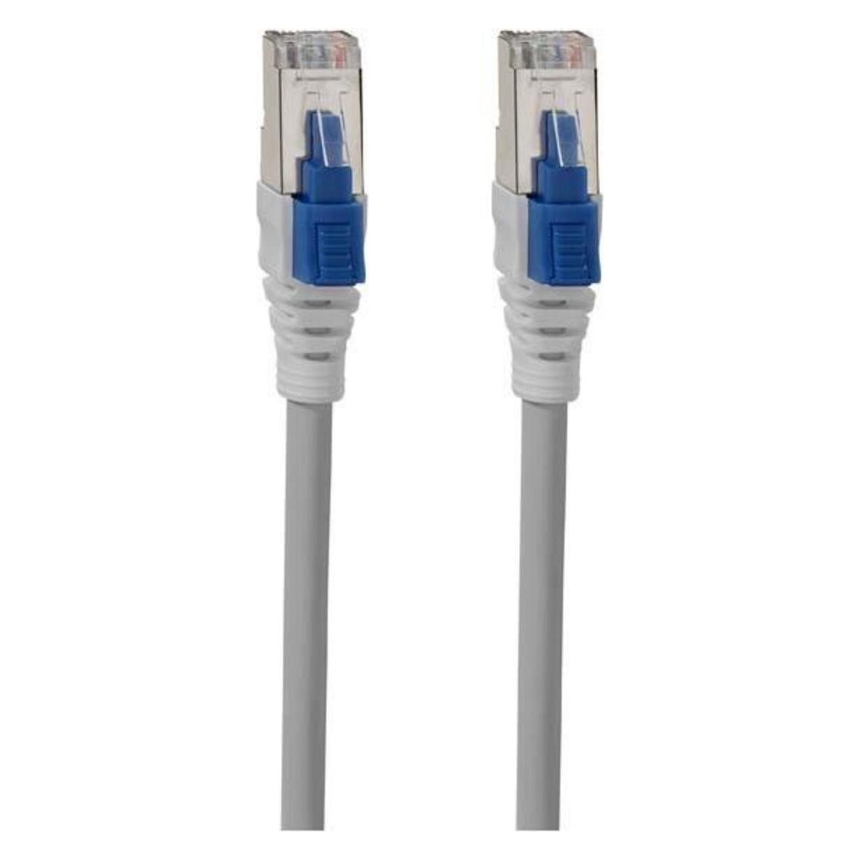 Rutenbeck Patchkabel Cat.6A S/FTP 1.0m gr PKV Cat6Aiso (S/FTP, CAT6a, 1 m) (21600010)