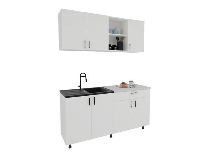 Cuisine Roma haaus Blanc L 160 cm