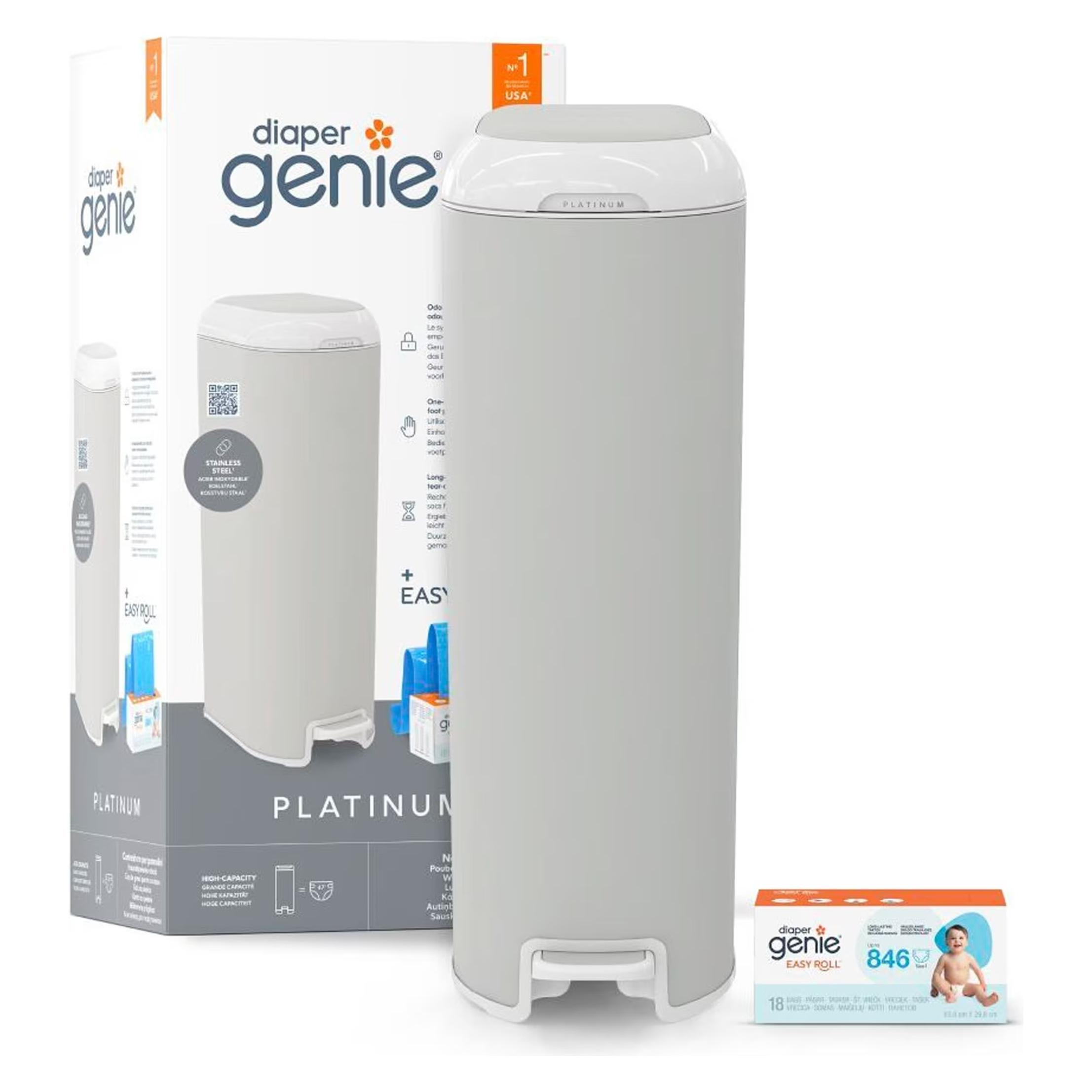 Diaper Genie Windeleimer mit Fusspedal (8390100-666594210135)