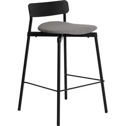 Fromme Wood Barhocker 65 cm mit gepolstertem Sitz, beige