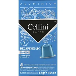 Cellini Kaffeekapseln DECAFFEINATO