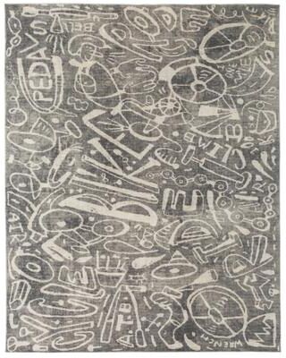 Katie Merz SPORTSGLYPHS Bicycle Area Rug