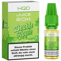 HQD Juice 20K Double Apple NicSalt Liquid