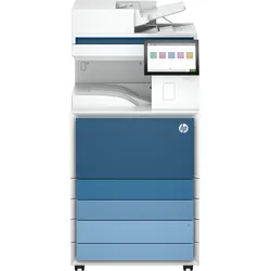 HP LaserJet Ent MFP 8601DN Printer Europ (Laser, Schwarz-Weiss), Drucker, Schwarz