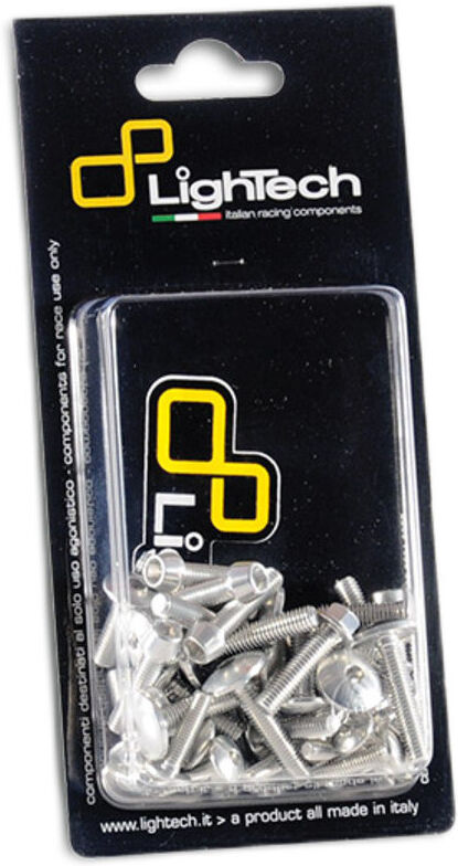 Kit Viti Motore LighTech 2DPM Silver DUCATI Panigale 1199 / taglia uni