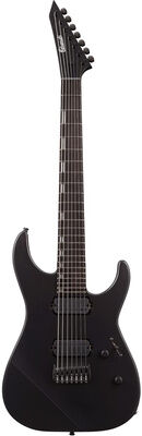 ESP Edwards M-II-7 MBKS Metallic Black Satin