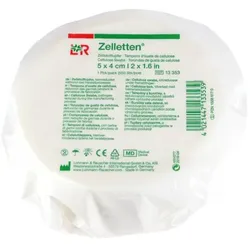 ZELLETTEN Tupfer 4x5 cm keimreduziert Rolle 500 St