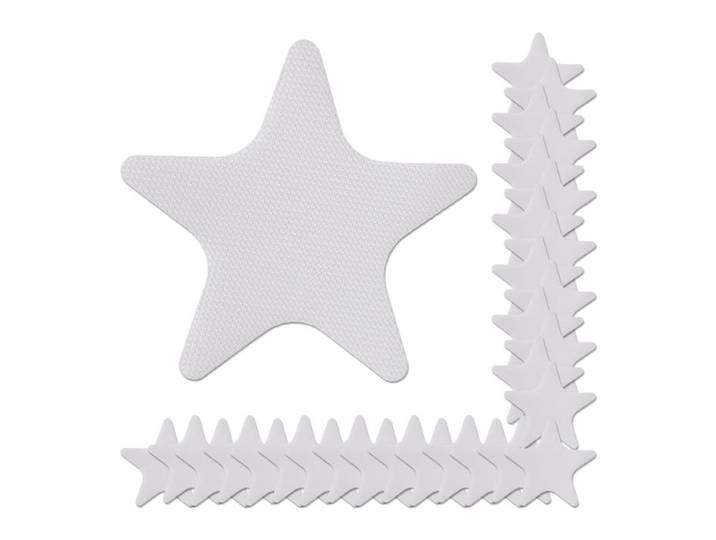 Relaxdays Antirutsch Aufkleber Seestern 30er Set