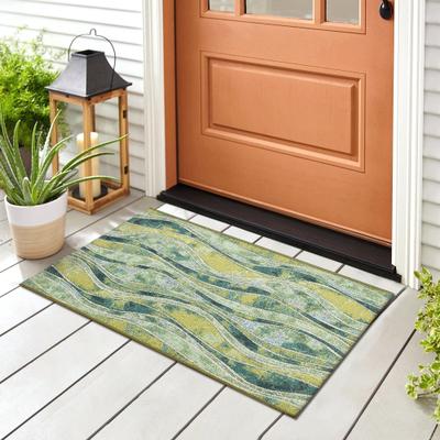 Lush Decor Esencia Wave Indoor/Outdoor Mat