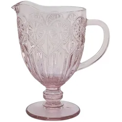 Chic Antique Saint-Émilion Kanne mit Muster, 21,5, Ø13 cm, 1000 ml staubig rosa