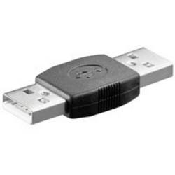 Delock USB 2.0 Adapter [1x USB-A Stecker - 1x USB-A Stecker] 65011 0 mm