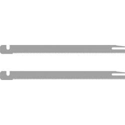 Bosch Accessories 2607018010 Sägeblatt-Set, 2-teilig, 130 mm, für GSG 300