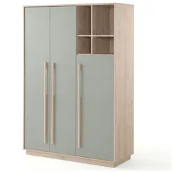 Roba Kleiderschrank »Selva« - 131,5x53x190cm - grün -