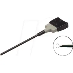 KLEPS 60 SW - Klemmprüfspitze, 4 mm, schwarz