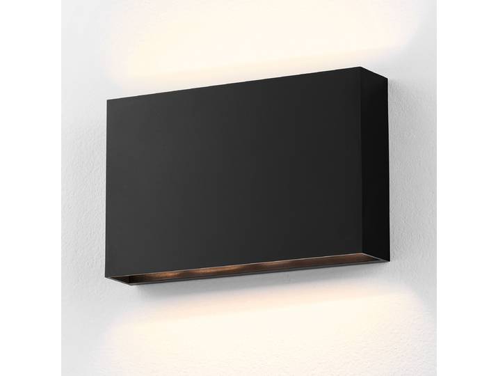 Applique LED 20 x 13 x 3cm Noir