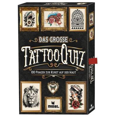 Das große Tattoo Quiz, Gebundene Ausgabe von , Moses verlag, 978-3-96455-343-0