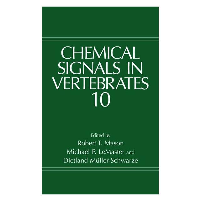 Springer Chemical Signals in Vertebrates 10 (Englisch, Hardcover, Dietland, Michael, Müller-Schwarze, P Lemaster) (63086987)