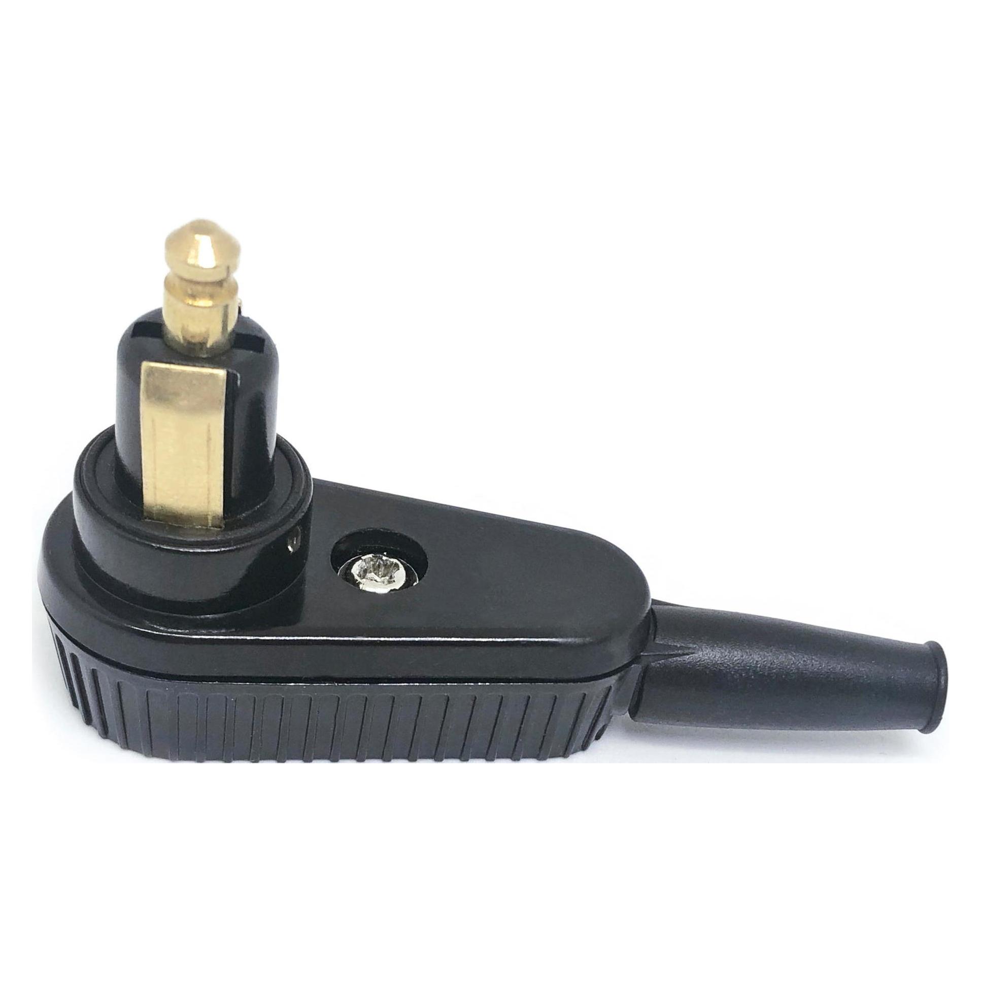 BAAS DIN-Winkelstecker mit Spritzschutz (BA12W)