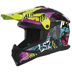 LS2, Motorradhelm, MX708 Fast II Gorilla (S)
