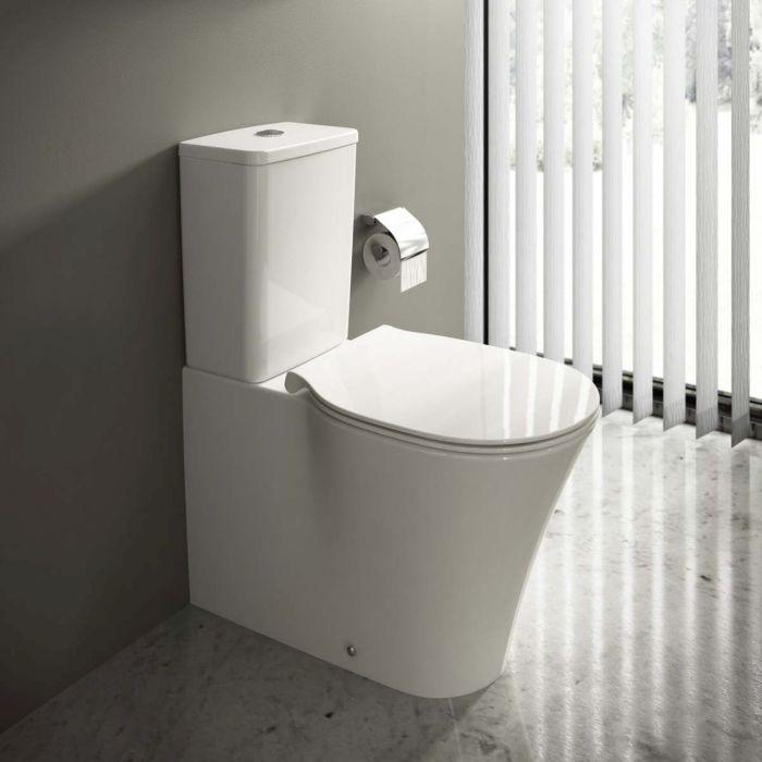 Ideal Standard Connect Air Stand WC E0137MA weiss Ideal Plus, AquaBlade, Abgang verdeckt