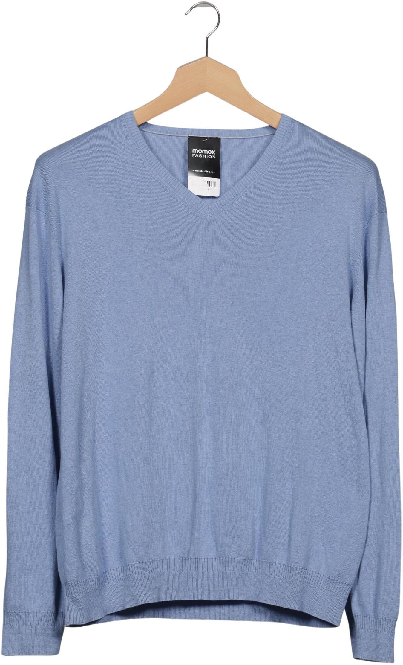 Calvin Klein Herren Pullover, Hellblau, Gr. Xxl, Modal / Baumwolle - Second Hand