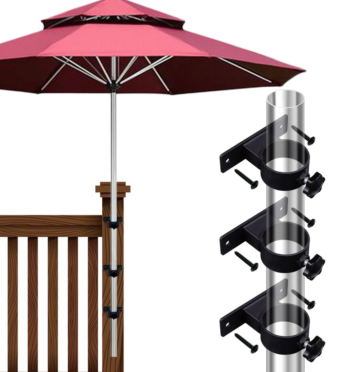 Set van 3 parasolklembeugels voor buiten van Omgoods