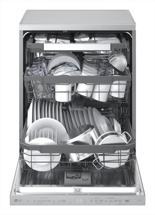 LG Lavastoviglie Df375hvs Classe A 14 Coperti-argento