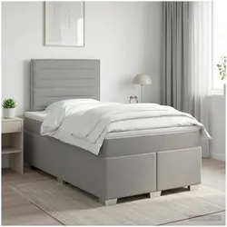 vidaXL, Boxspringbett, Boxspringbett (120 x 200 cm)