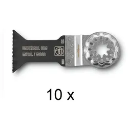 Fein Multimaster Multitalent 10er Pack E-Cut Universal Sägeblatt 44x55mm SL