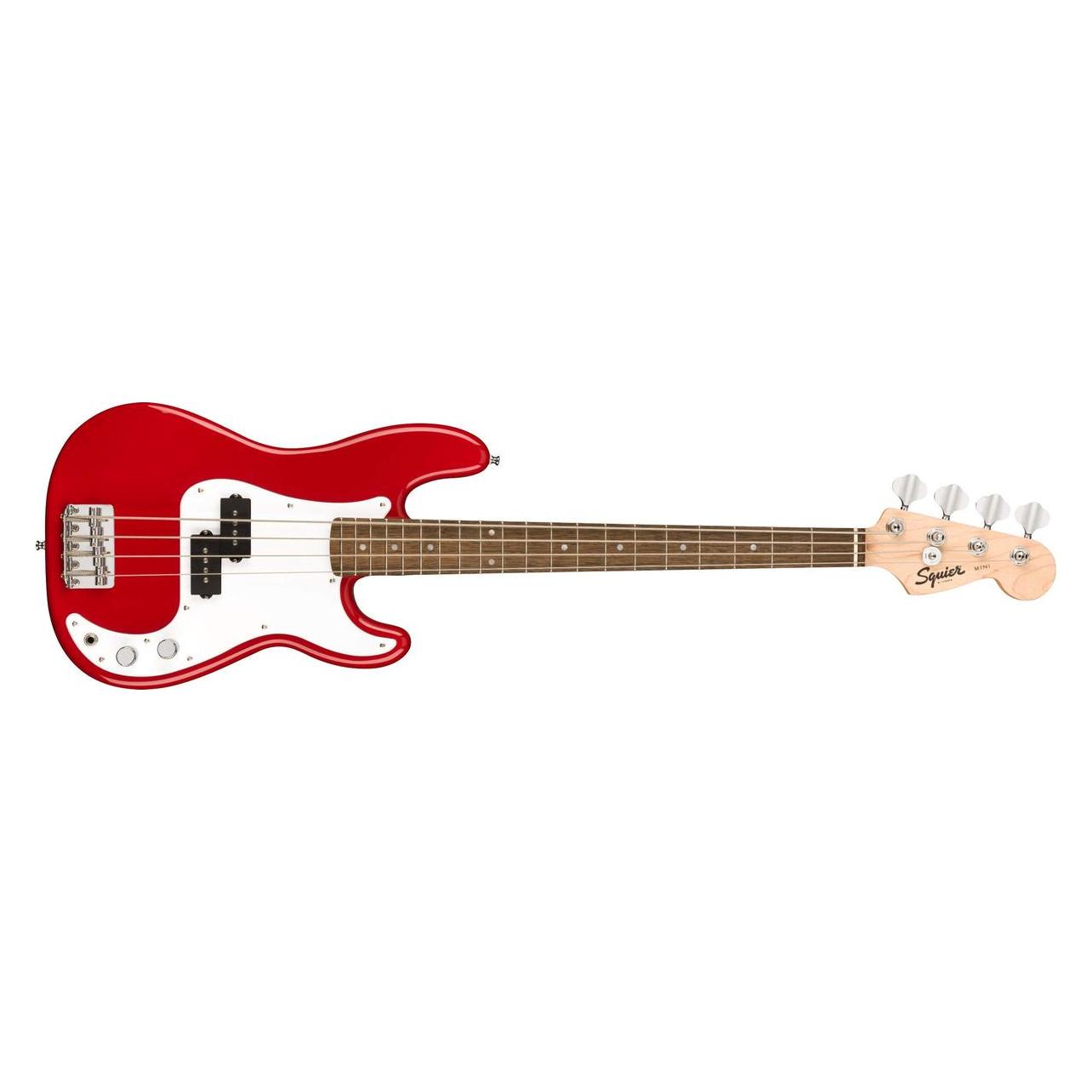 Squier Chitarra Basso di Precisione Mini (E-Gitarre, Ahornholz, Laurel, Pappelholz) (0370127554)