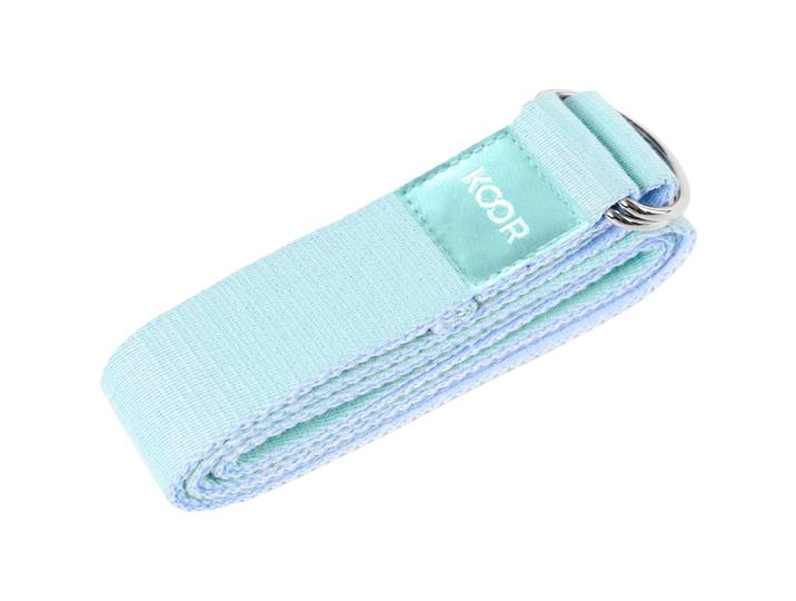 KOOR Yogatuch Alli Hellblau 183x62 cm - Trainingsgerät
