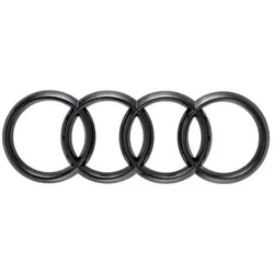Audi Ringe in Schwarz Front Q7 / Q7 TFSI e / SQ7 4M0071801
