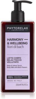 Phytorelax Laboratories Fiori di Bach leite corporal relaxante 250 ml. Fiori di Bach