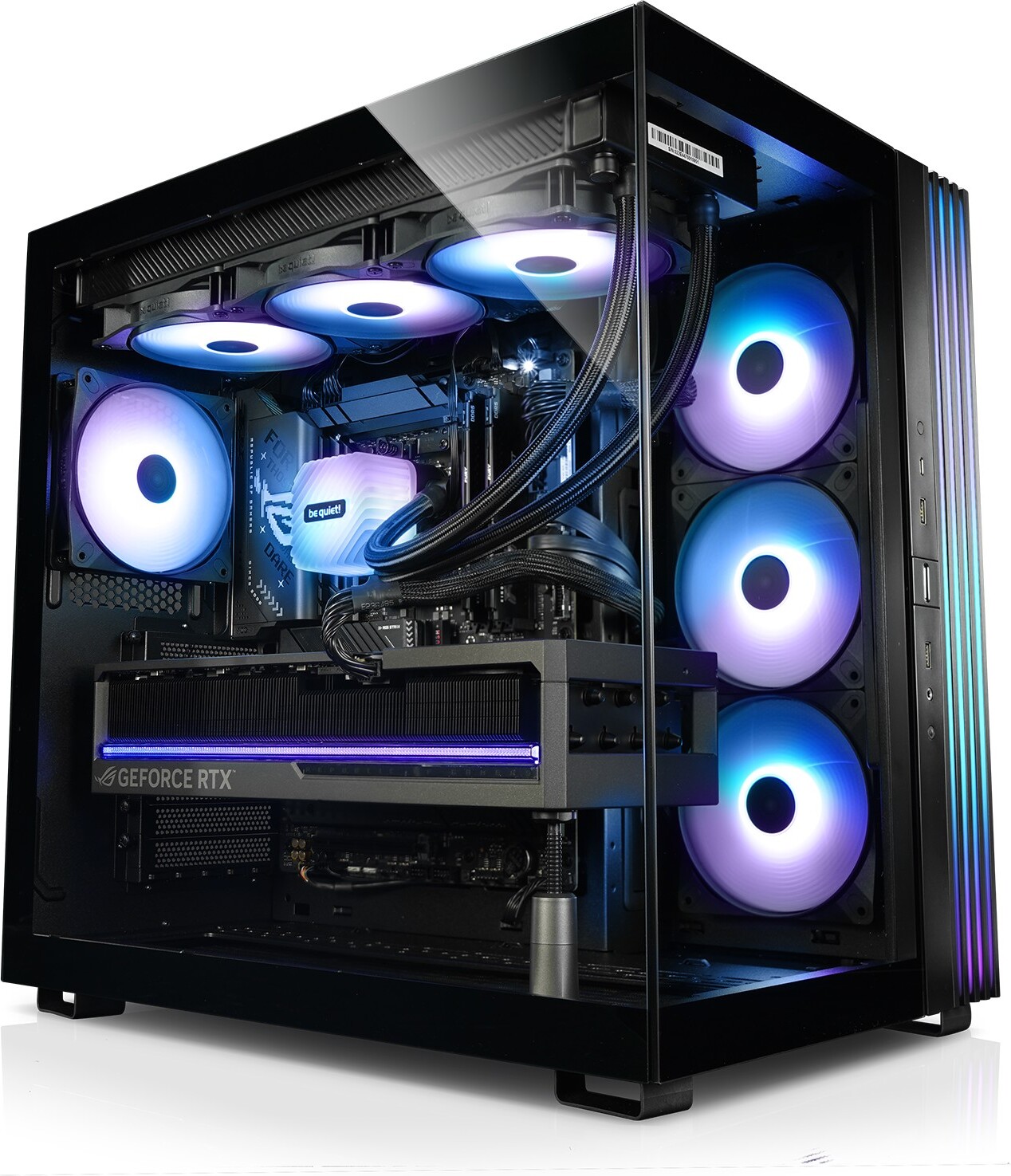 kiebel.de Gaming PC Lightning Ultra Intel Core Ultra 9 285K, 64GB DDR5, NVIDIA RTX 5080 16 GB, 2TB SSD, Windows 11, Gaming PC