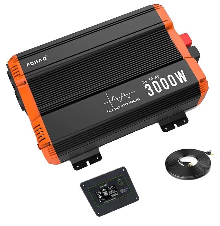 Wechselrichter, reine Sinuswelle, 24V auf 230V, KST-3000W-24V, 220-240V, 24V