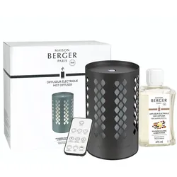 Losange Anthrazit - Pudriger Amber Elektrischer Aroma Diffuser