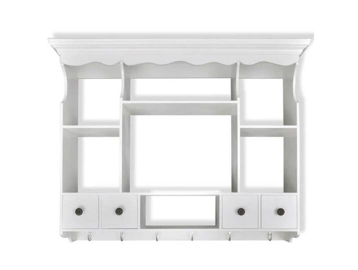 Remise 2026®Caisson haut cuisine Blanc - Meuble mural de cuisine en bois - blanc - 423 7689383