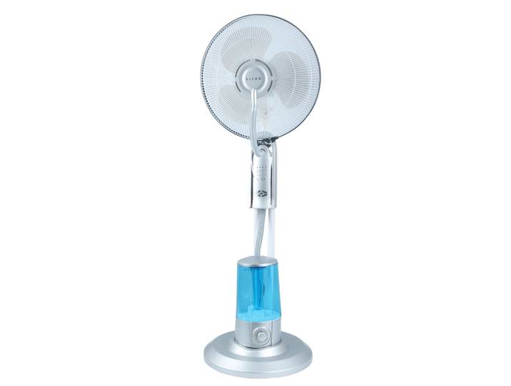 Standventilator mit Sprühnebel FOGGY silber