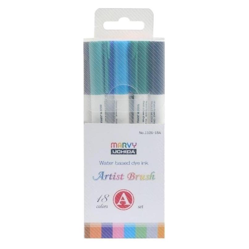 Marvy Filzstifte Artist Brush 18 Farben (18x) (58168186)