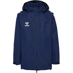 hummel, Jungen, Laufjacke, hmlLEAD 2.0 ALL-WEATHER JACKET KIDS (128), Blau, 128