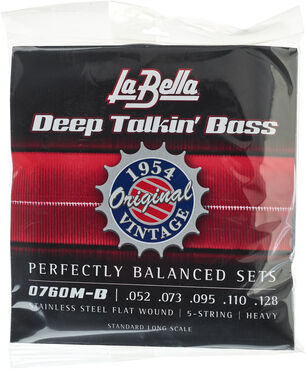 La Bella 0760M-B Deep Talkin Bass