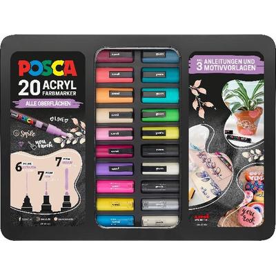 Faber Castell Marker UNI POSCA 20er Etui DIY
