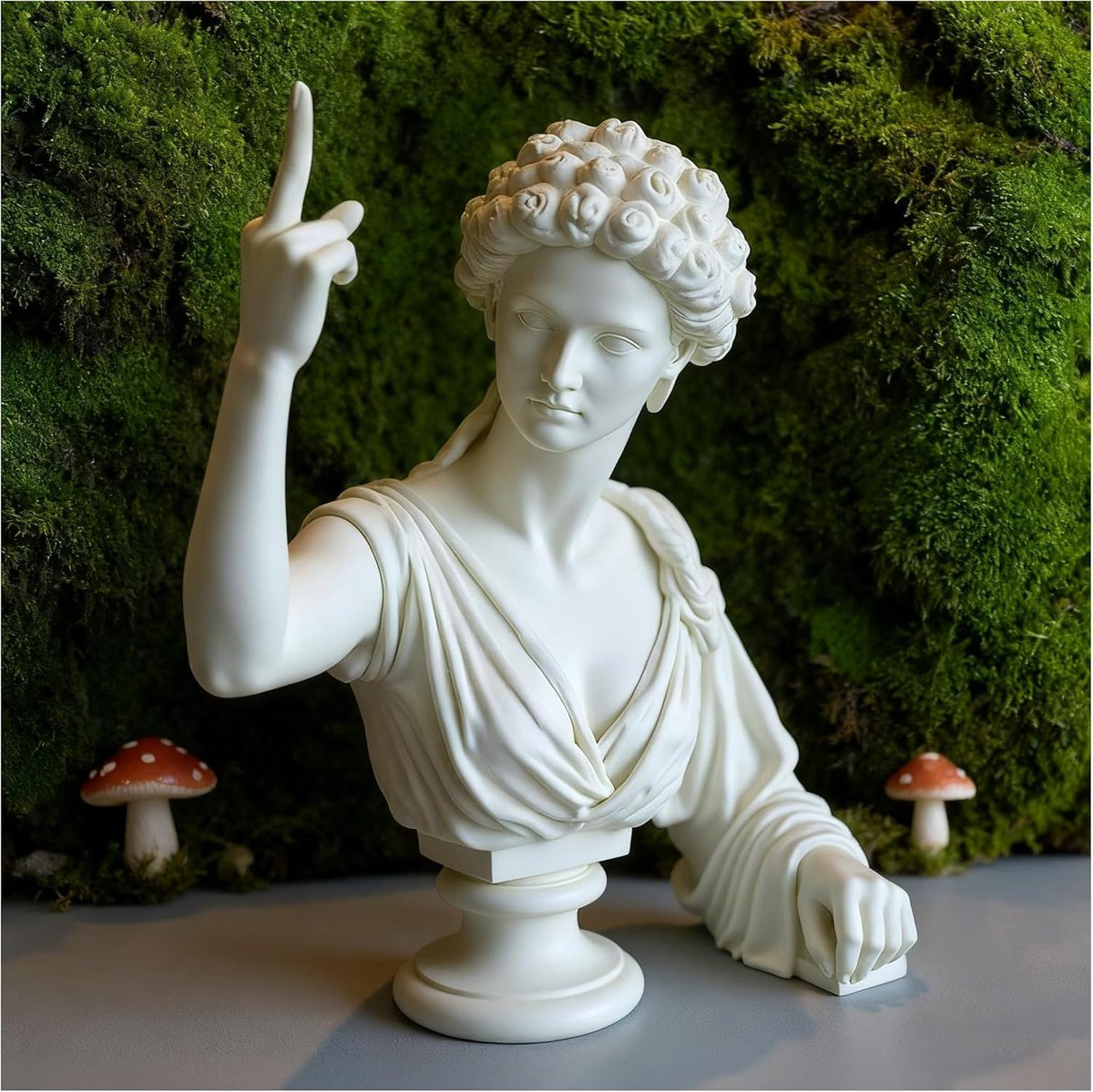 Engel sculptuur Engel 2 voor decoratie in de woonkamer, Hoogte: 20 cm
