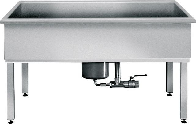 KWC Aquarotter GmbH KWC Aquarotter Werkraumbecken, SIRIUS, Edelstahl, 1000x800x600 mm, U-Bau, Schlammfang, 2000100360 2000100360
