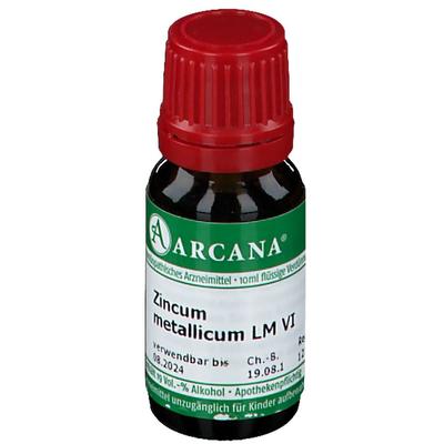 Zincum Metallicum LM 6 Dilution 10 ml