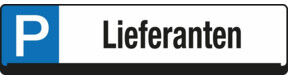 Panneau de réservation de parking Eichner Fournisseurs (9219-00280)